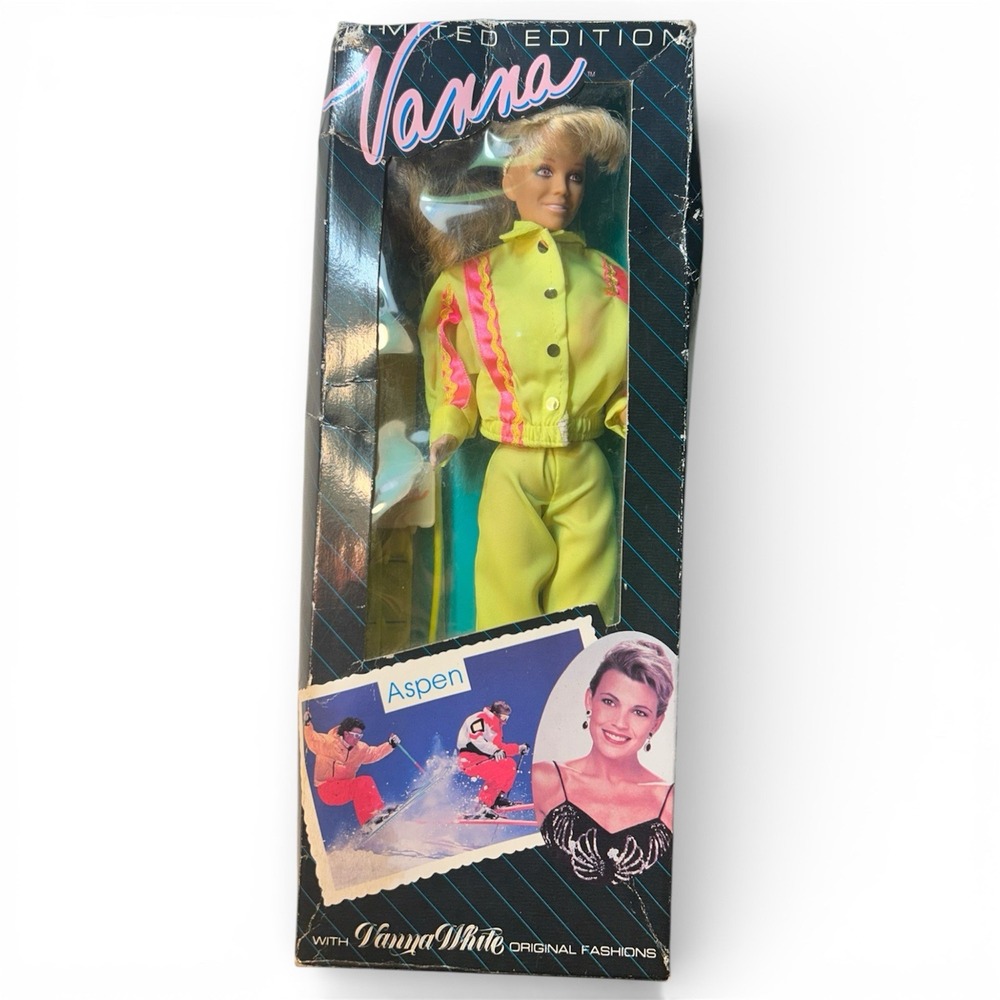 Vanna White in Aspen Fashion Doll‎ 90s Limited Edition Damaged Box